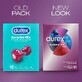 Durex Surprise Me, set de pr&#233;servatifs, 40 pi&#232;ces