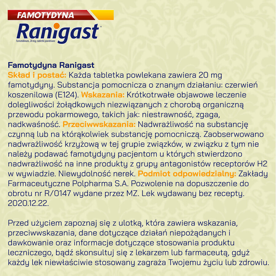 Ranigast SOS Milk, suspension orale, 200 ml