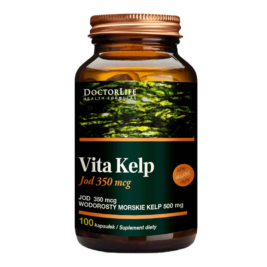 Doctor Life Vita Kelp, 100 gélules