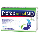 Fiorda Vocal MD, goût fruits des bois, 30 pastilles