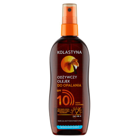 Kolastyna Feuchtigkeitsspendendes Sonnenschutzöl SPF 10, 150 ml