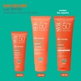 SVR Sun Secure, Lapte protector hidratant pentru întreaga familie, SPF 50+, 100 ml