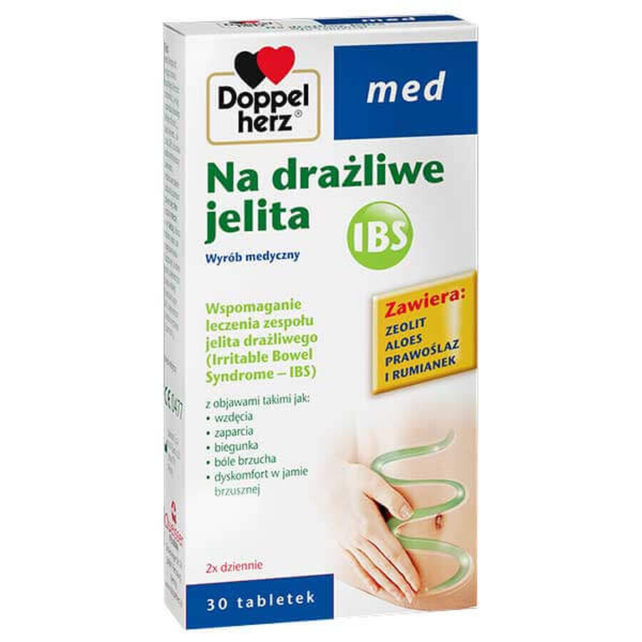  Doppelherz Med, Per Intestino Sensibile, 30 Compresse