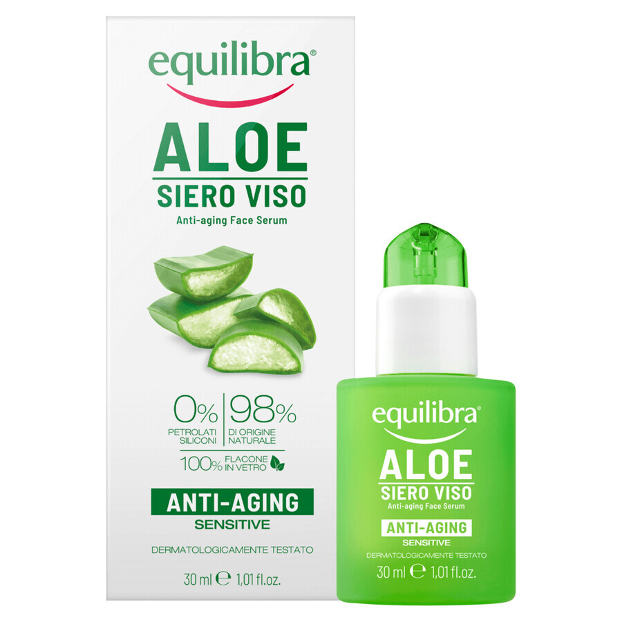 Equilibra Aloe, sérum anti-stress, aloe vera, 30 ml