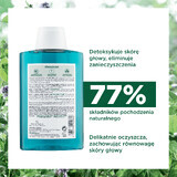 Klorane, shampooing détoxifiant à la menthe bio pour cheveux normaux, 200 ml