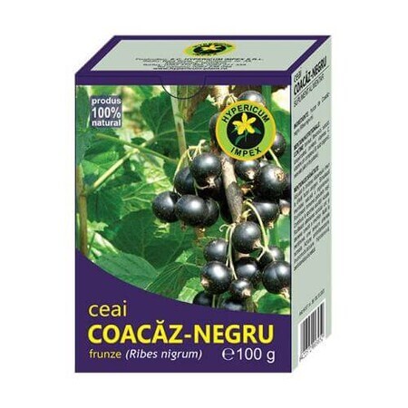 Schwarze Johannisbeere Teeblätter, 100 g, Hypericum