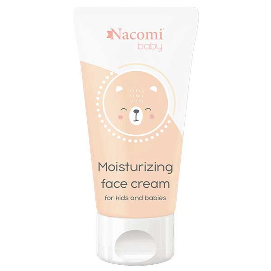 Nacomi Crema Idratante Viso Bambini e Neonati, 50ml