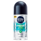 Nivea Men Fresh Kick, roll-on antiperspirant for men, 50 ml