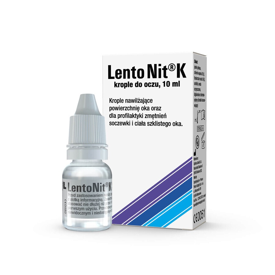 LentoNit K, collyre, 10 ml