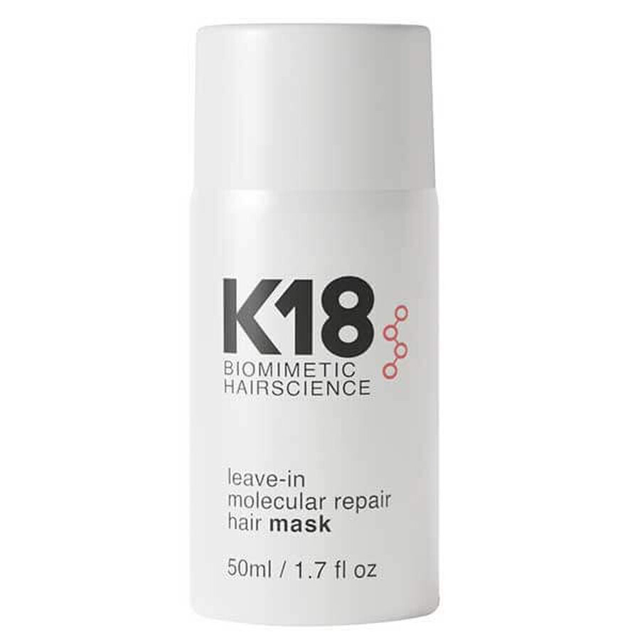 K18, masque capillaire moléculaire, sans rinçage, 50 ml