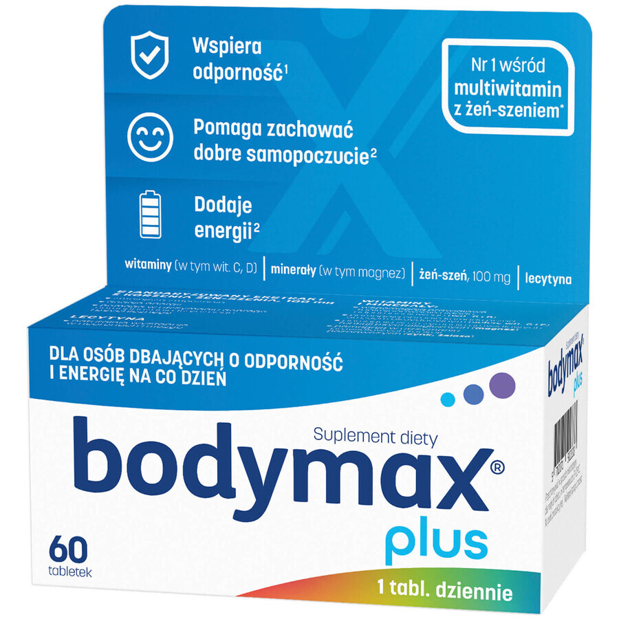 Bodymax Plus, 60 comprimés