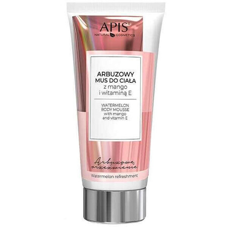 Apis Watermelon Refreshment, mousse corporelle à la pastèque, mangue et vitamine E, 200 ml