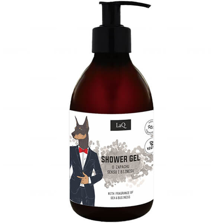 LaQ, Doberman Alles-in-einem Duschgel, 500 ml