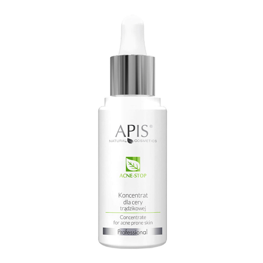 Apis Professional Acne-Stop, concentré pour les peaux à tendance acnéique, 30 ml