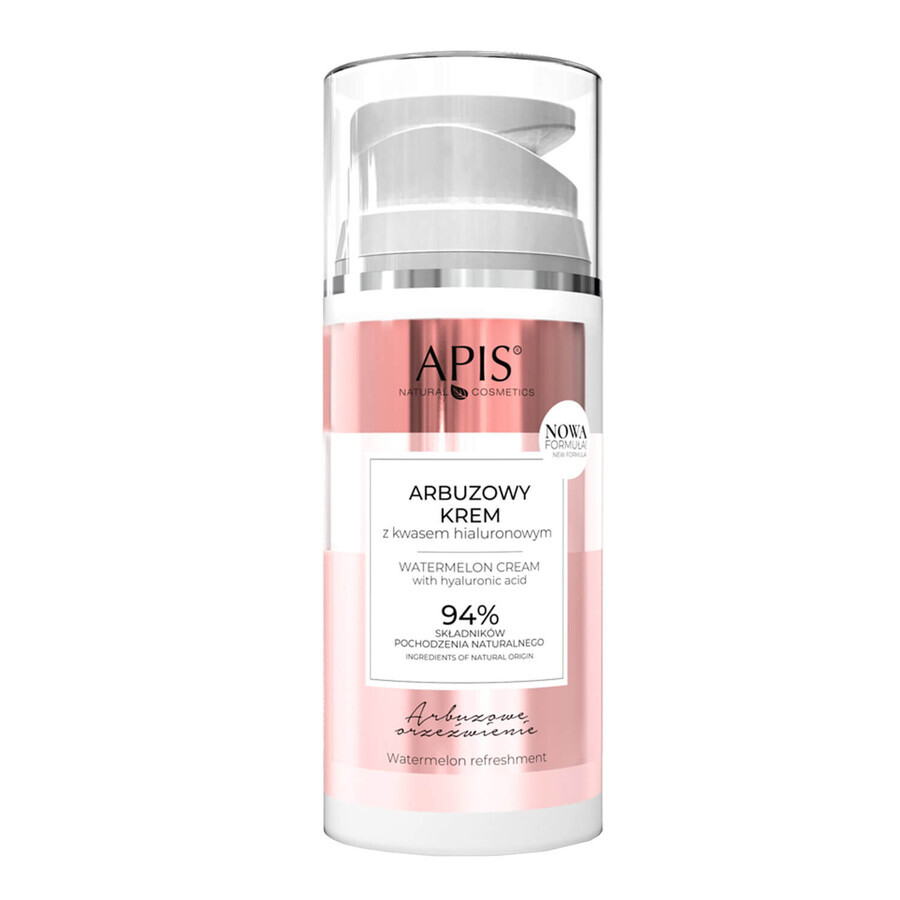 Apis Watermelon Refreshment, Watermelon cream with hyaluronic acid, 100 ml