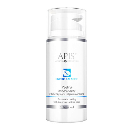 Apis Professional Hydro Balance, peeling enzymatique aux bio-enzymes et aux algues marines, 100 ml