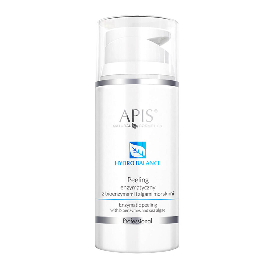 Apis Professional Hydro Balance, peeling enzymatique aux bio-enzymes et aux algues marines, 100 ml