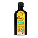 EstroVita Kids, esters d'acides oméga 3-6-9, saveur orange et banane, 150 ml