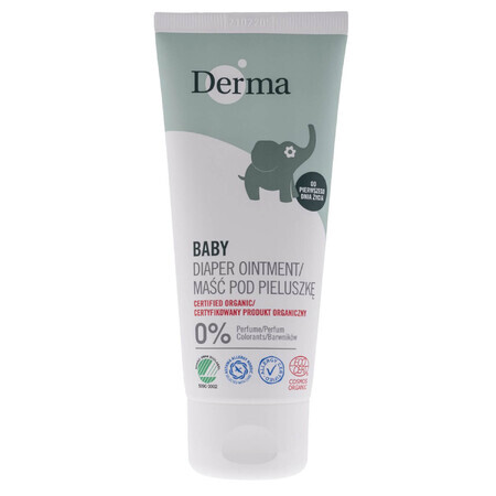 Derma Eco Baby, pommade pour les couches dès le premier jour de vie, 100 ml