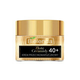 Bielenda Golden Ceramides 40+, crème anti-rides hydratante et rajeunissante, 50 ml