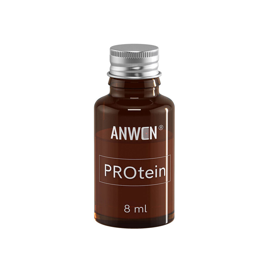 Anwen Protein, traitement protéique des cheveux en ampoules, 4 x 8 ml