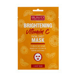 Beauty Formulas Brightening Vitamin C, masque éclaircissant à la vitamine C, 1 pièce