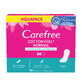 Serviettes hygi&#233;niques Carefree Cotton Feel Normal, non parfum&#233;es, 76 pi&#232;ces