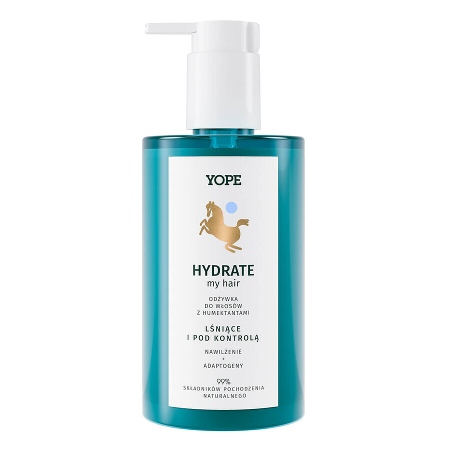 Yope Hydrate My Hair, après-shampooing à base d'humectants, 300 ml