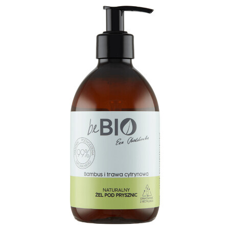 BeBio Ewa Chodakowska Gel Doccia Naturale, Bambù e Erba Limone, 400ml