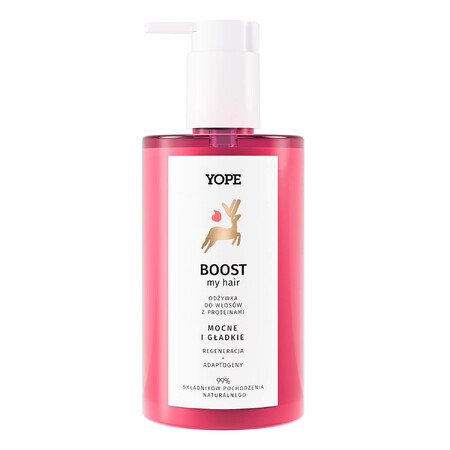 Yope Boost My Hair, après-shampoing protéiné, 300 ml