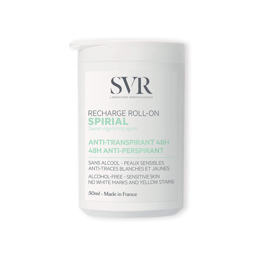 SVR Spirial, anti-transpirant roll-on, recharge, 50 ml