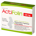 ActiFolin 0.8 mg, folic acid 800 µg, 90 tablets