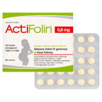 ActiFolin 0.8 mg, folic acid 800 µg, 90 tablets