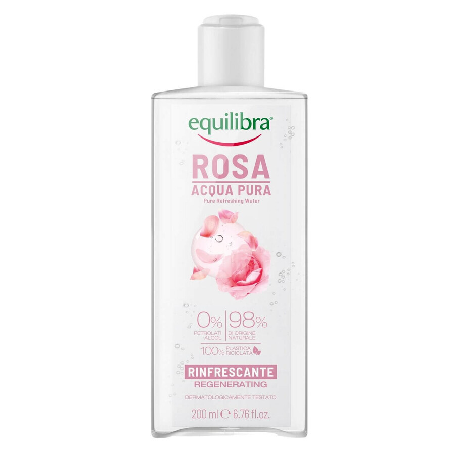 Equilibra, Acqua di Rose Pura Rinfrescante - 200 ml