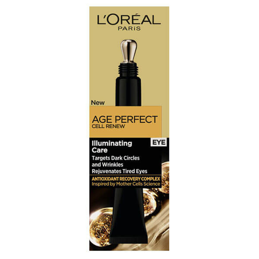 L&#39;Oréal Age Perfect Cell Renew, crème contour des yeux anti-rides, 15 ml