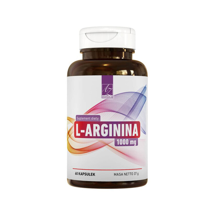 L-Arginine 1000 mg, 60 gélules