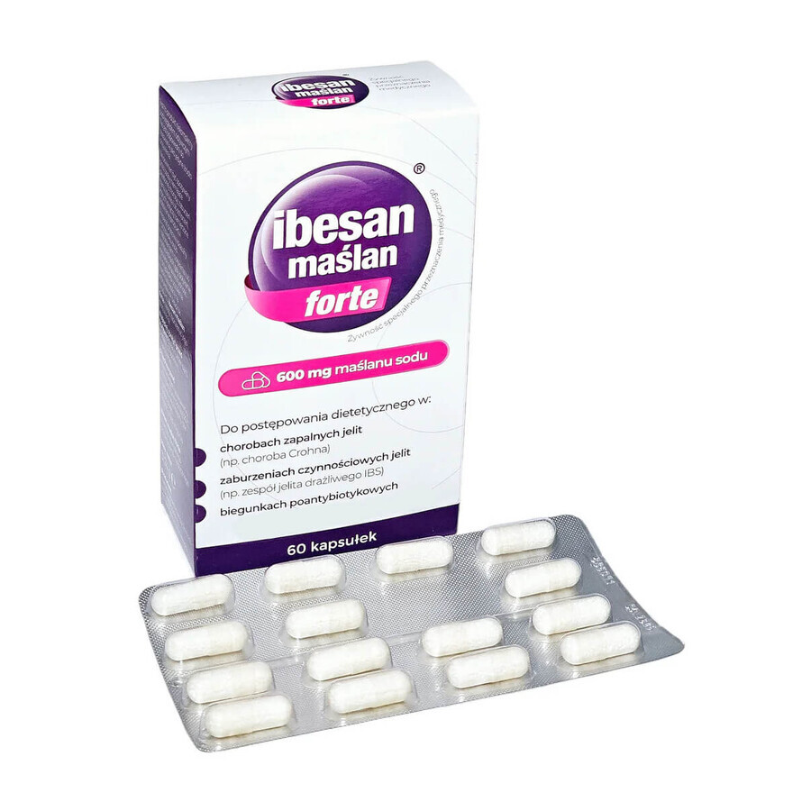 Ibesan Butyrate Forte, 60 gélules