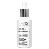 Apis Platinum Gloss Professional, active rejuvenating concentrate with tripeptides of platinum and copper, mature skin, 30 ml