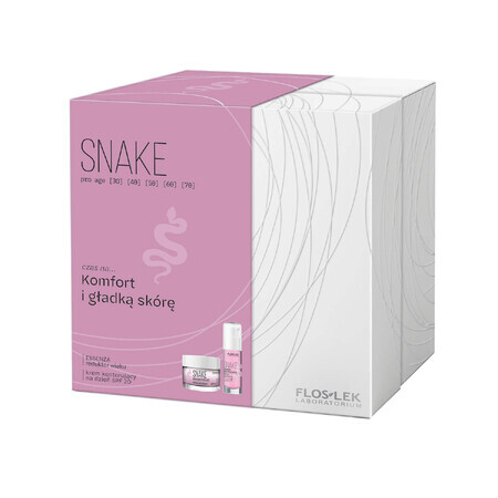 Rigenerazione Integrale della Pelle - Snake Essenza, 30ml Siero Anti-età + 50ml Crema da Giorno