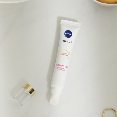 Nivea Cellular Luminous 630, crema reductora de ojeras, 15 ml