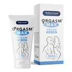 Medica-Group Orgasm Max Cream for Men, crème intime pour une érection forte et longue, 50 ml