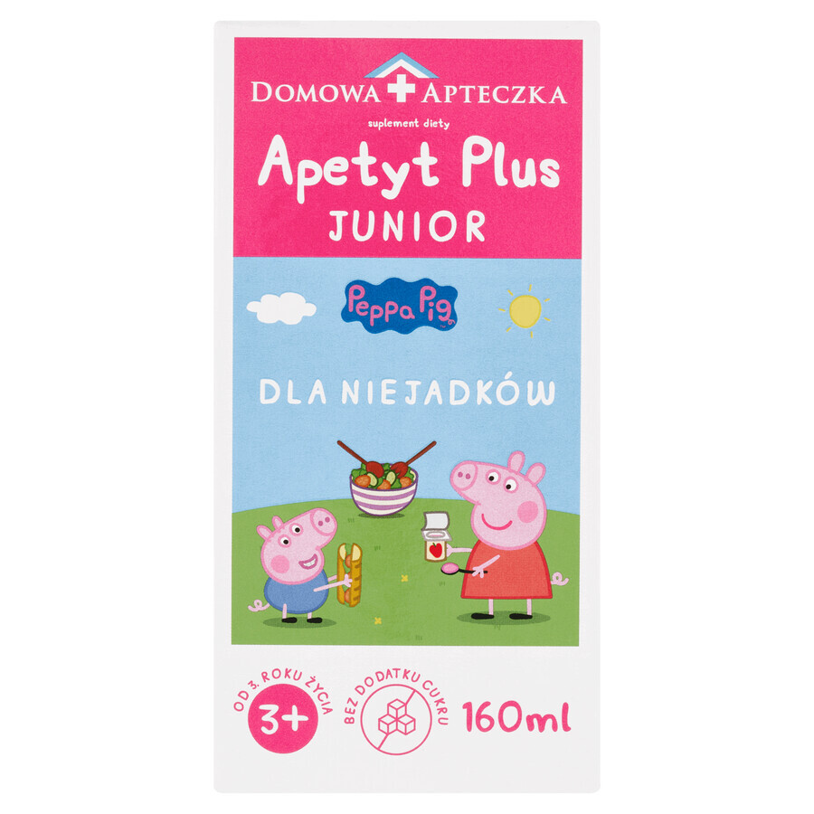 Apetyt Plus Junior Peppa Pig, à partir de 3 ans, 160 ml