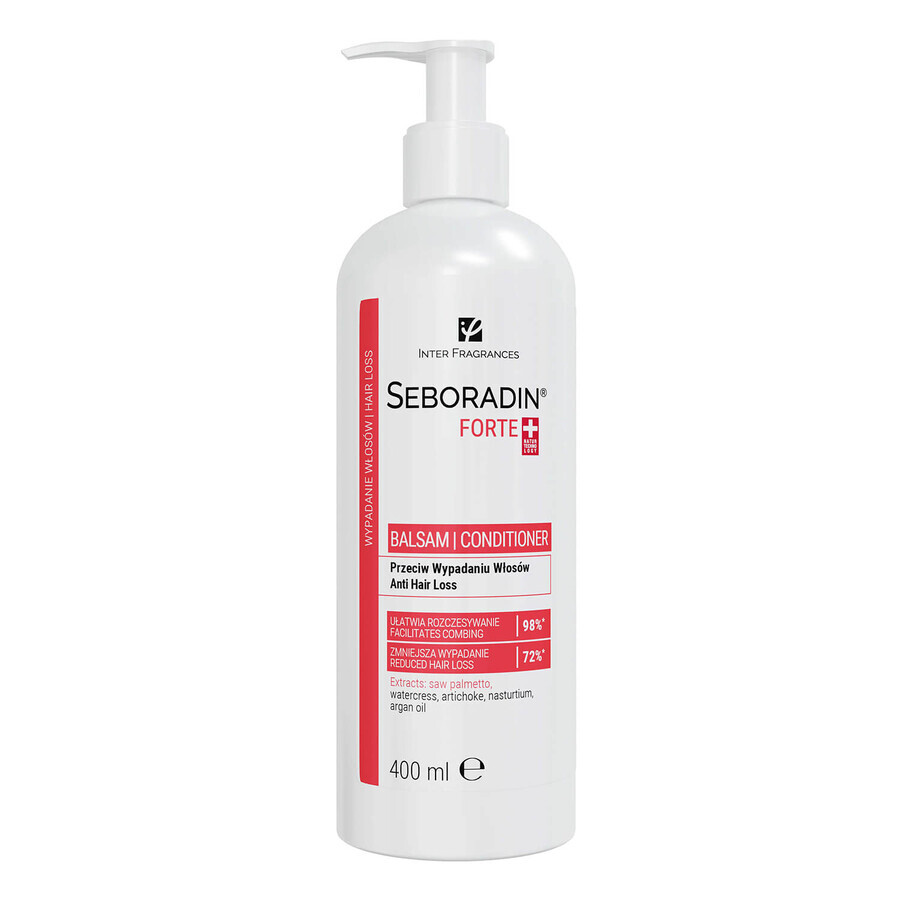 Seboradin Forte, conditioner against hair loss, 400 ml