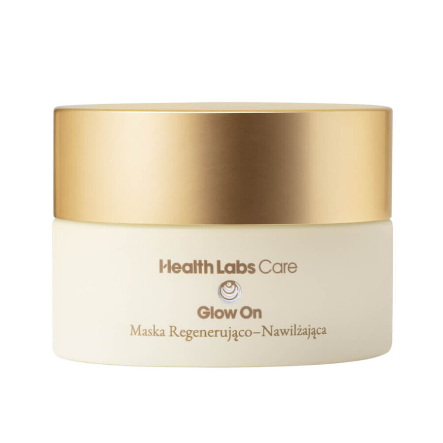 Maschera Rigenerante Idratante HealthLabs Glow On, 50ml