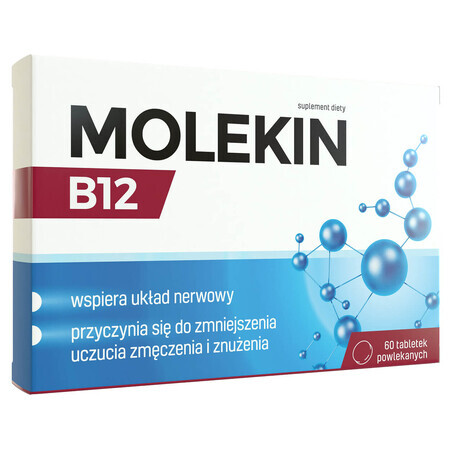 Molekin B12 100 µg, 60 comprimés pelliculés