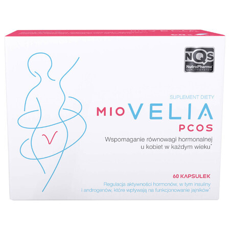 Miovelia PCOS, 60 capsule