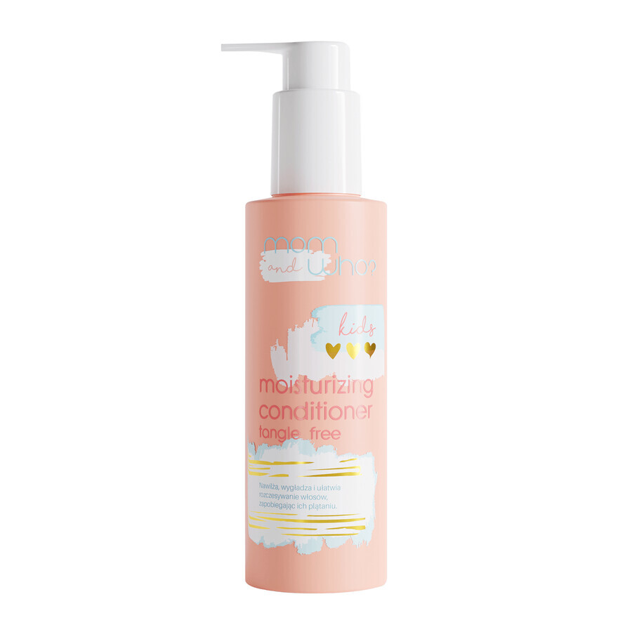 Mom and Who Kids, feuchtigkeitsspendende Spülung, die das Kämmen erleichtert, 150 ml