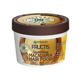 Garnier Fructis Hair Food Macadamia, masque lissant pour cheveux secs et indisciplinés, 400 ml