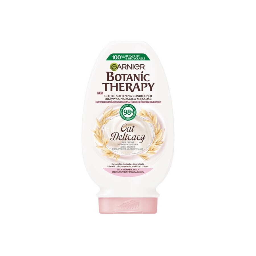 Garnier Botanic Therapy Hafer Sanftpflege Spülung für empfindliche Haare  amp; Kopfhaut, 200ml