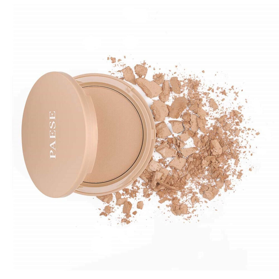 Paese Glowing Powder, poudre éclairante, pressée, 13 Gold Beige, 10 g